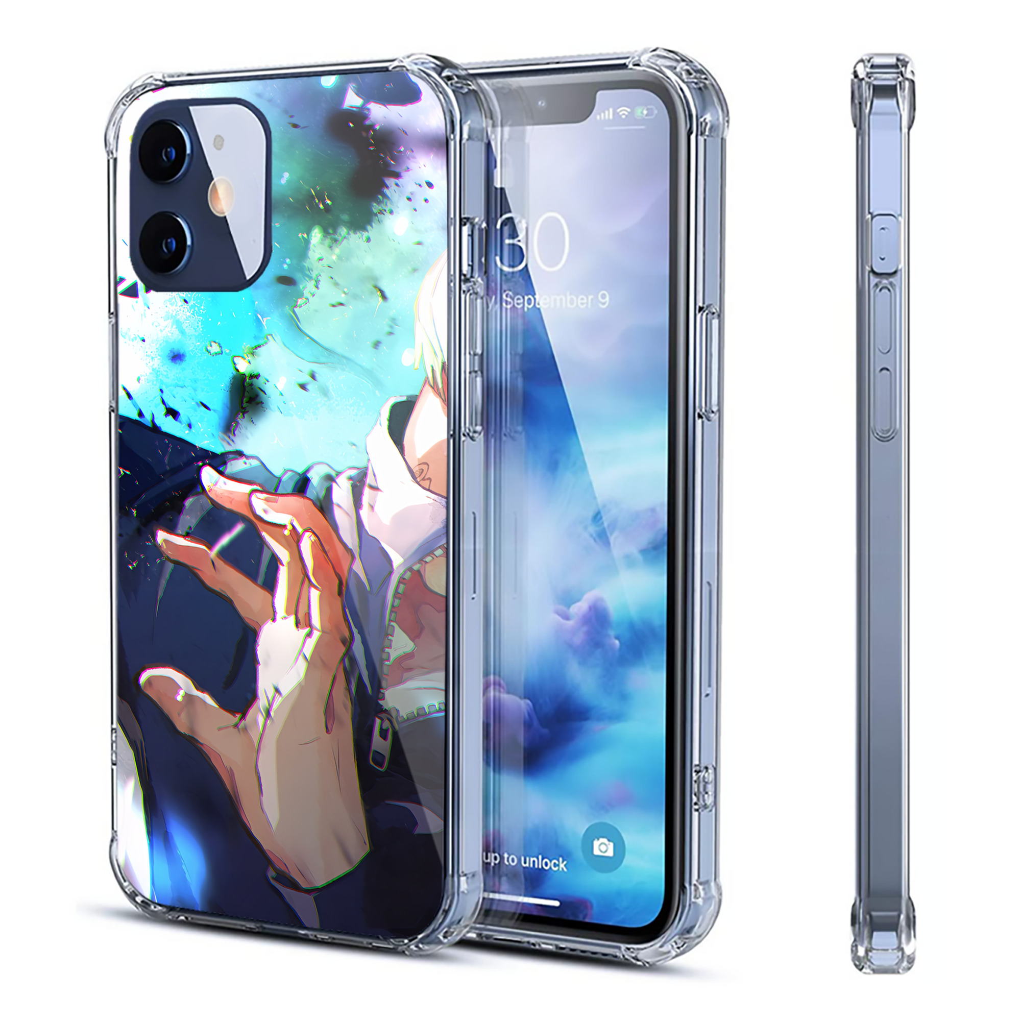 （画像用） SPY×FAMILY间谍家家酒 【iPhone 12シリーズ対応】透明スマホケース（クリアソフトケース）
